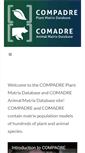 Mobile Screenshot of compadre-db.org